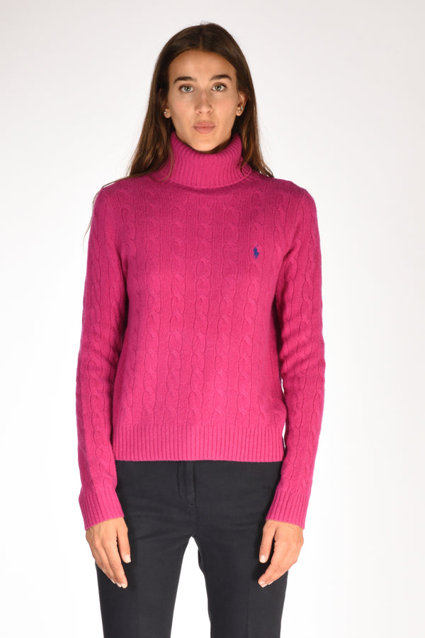 Polo Ralph Lauren Collo Alto Polo Fucsia Donna-2