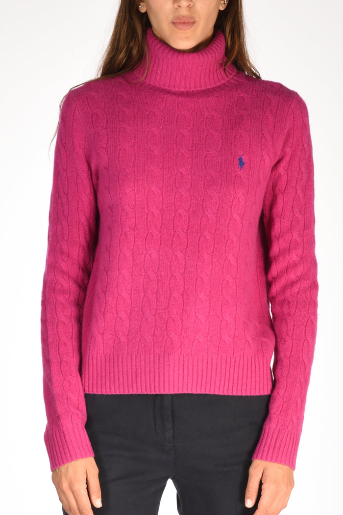 Polo Ralph Lauren Collo Alto Polo Fucsia Donna - 3