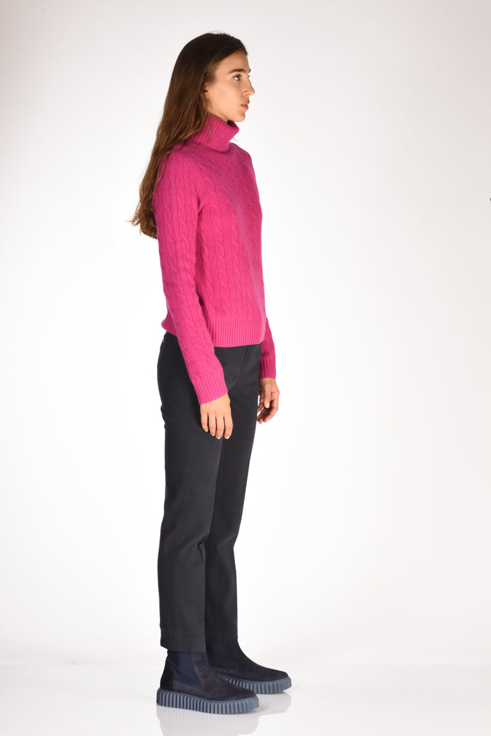 Polo Ralph Lauren Collo Alto Polo Fucsia Donna - 4