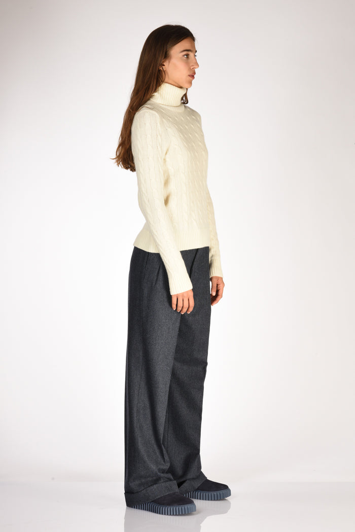 Polo Ralph Lauren Collo Alto Polo Bianco Naturale Donna - 4
