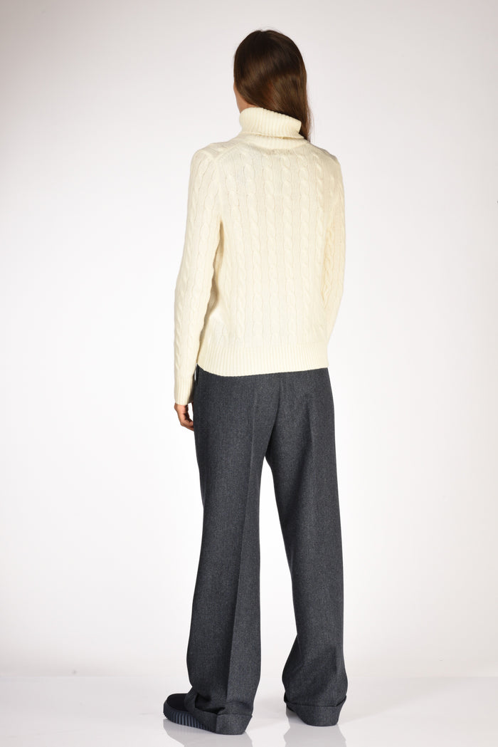 Polo Ralph Lauren Collo Alto Polo Bianco Naturale Donna - 5