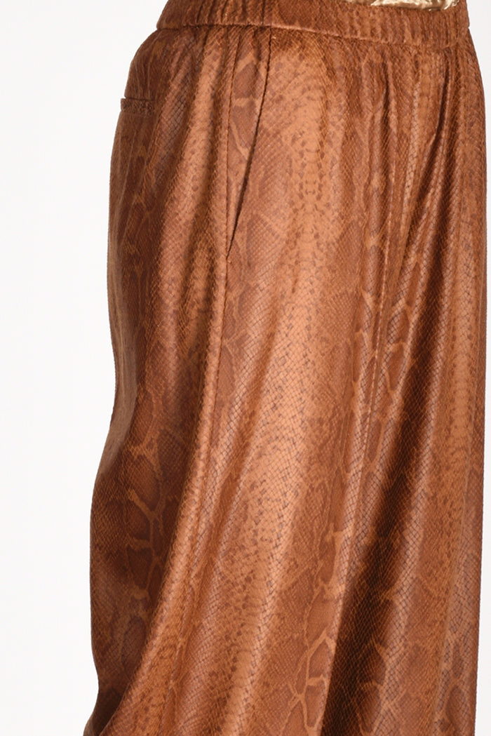 Forte Forte Pantaloni Suede Marrone Chiaro Donna - 4