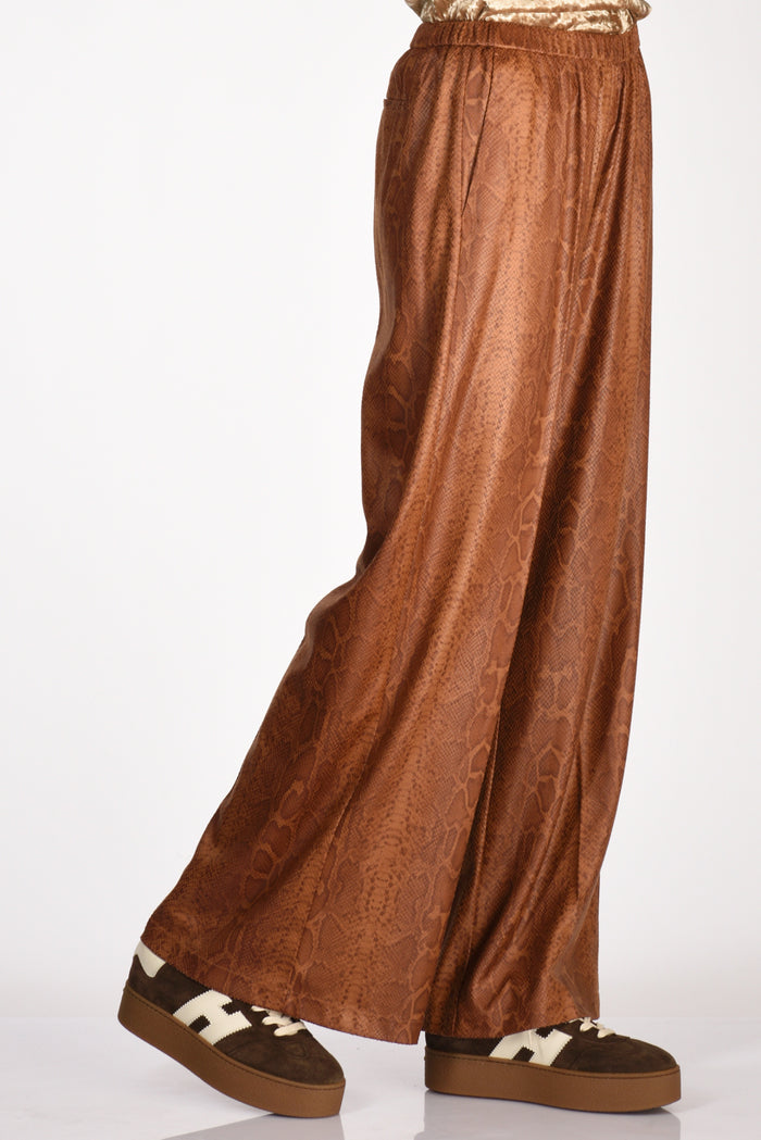 Forte Forte Pantaloni Suede Marrone Chiaro Donna - 5