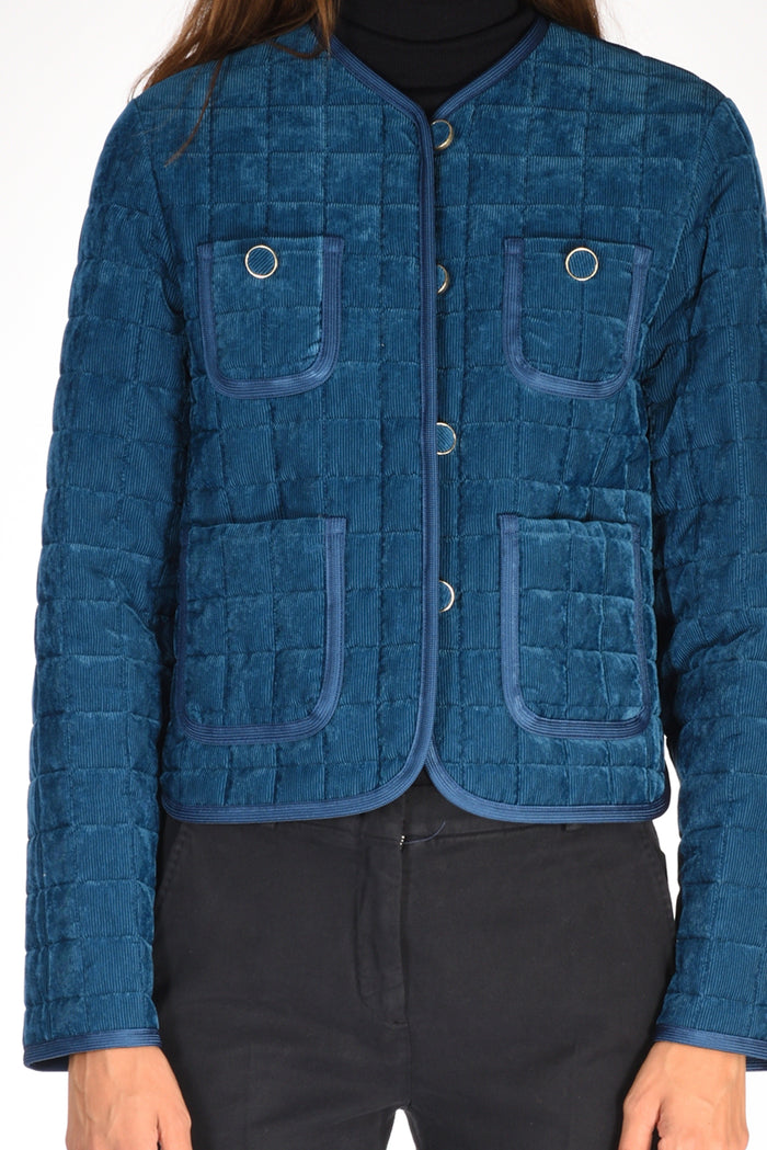 Forte Forte Giacca Chanel Blu Chiaro Donna - 3