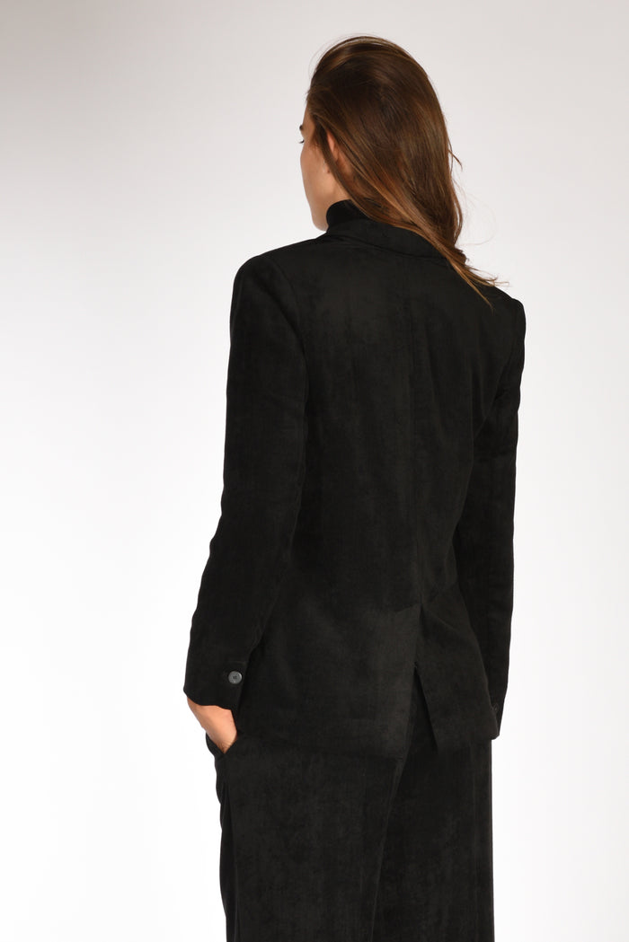 Forte Forte Giacca Velluto Nero Donna - 5