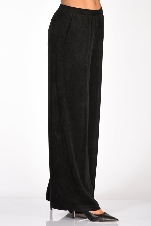 Forte Forte Pantalone Velluto Nero Donna