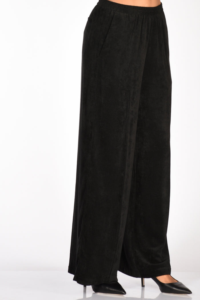 Forte Forte Pantalone Velluto Nero Donna - 4