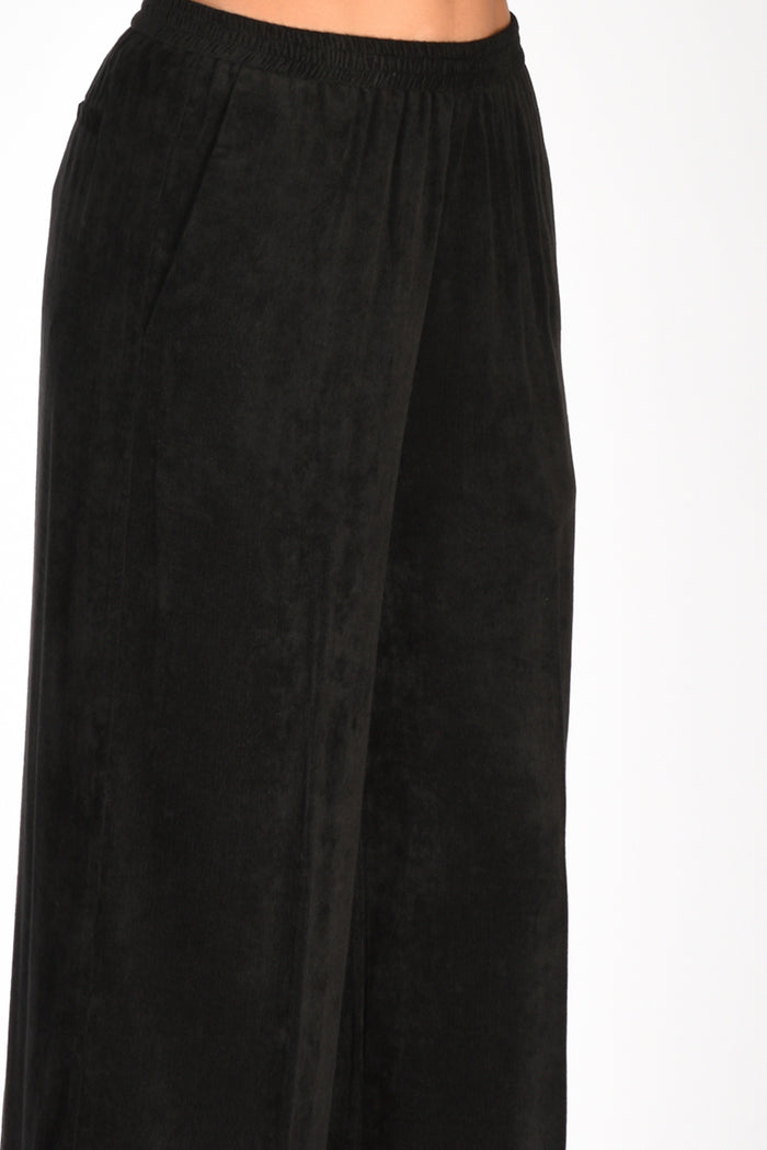 Forte Forte Pantalone Velluto Nero Donna - 5