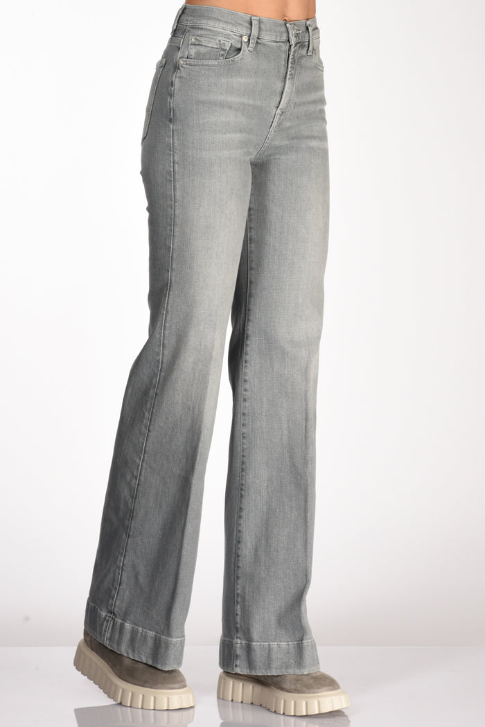 7 For All Mankind Jeans Dojo Grigio Donna - 1