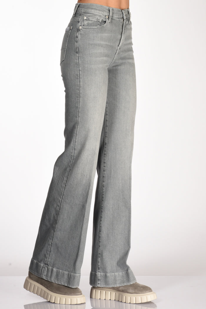 7 For All Mankind Jeans Dojo Grigio Donna - 4