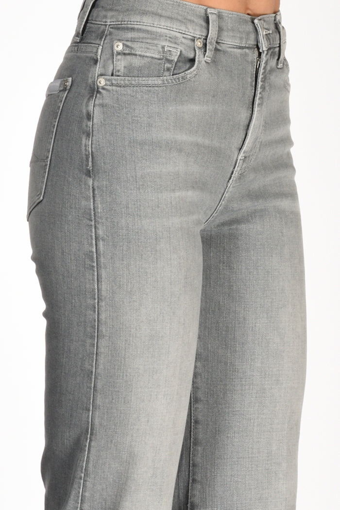 7 For All Mankind Jeans Dojo Grigio Donna - 5