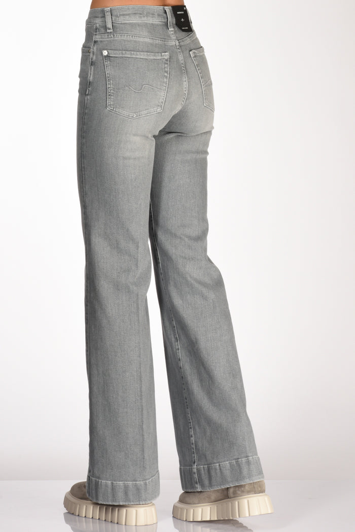 7 For All Mankind Jeans Dojo Grigio Donna - 6