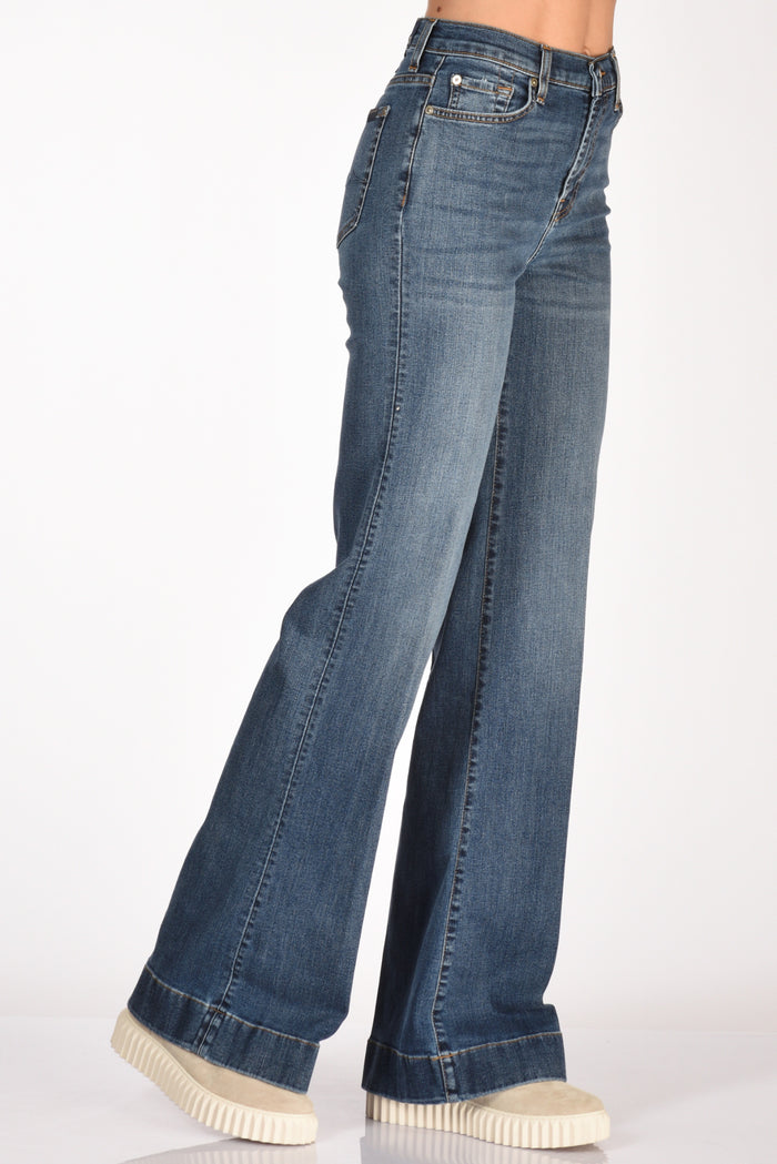 7 For All Mankind Jeans Dojo Blu Donna - 4