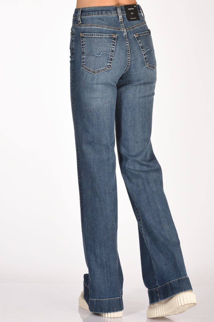 7 For All Mankind Jeans Dojo Blu Donna - 6
