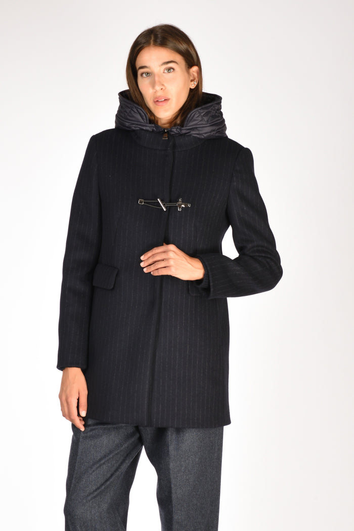 Fay Cappotto Toggle Blu Donna - 1