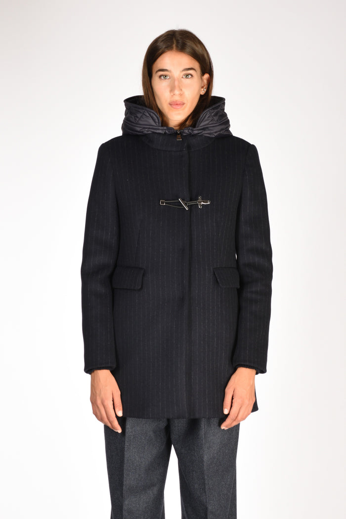 Fay Cappotto Toggle Blu Donna - 2