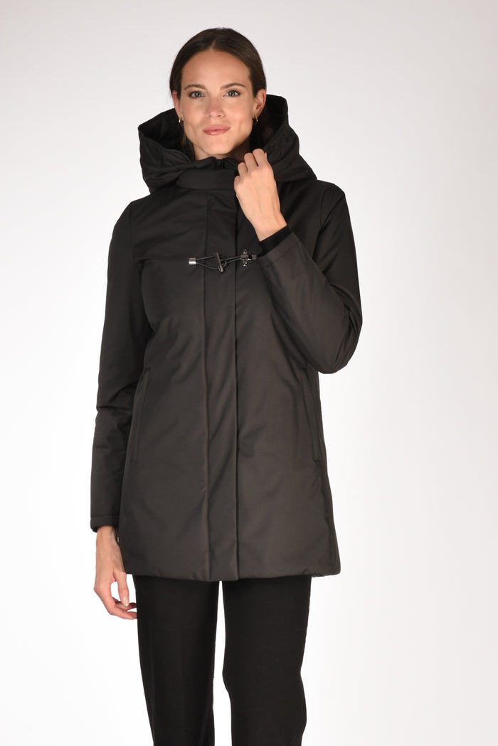 Fay Cappotto Toggle Nero Donna - 1