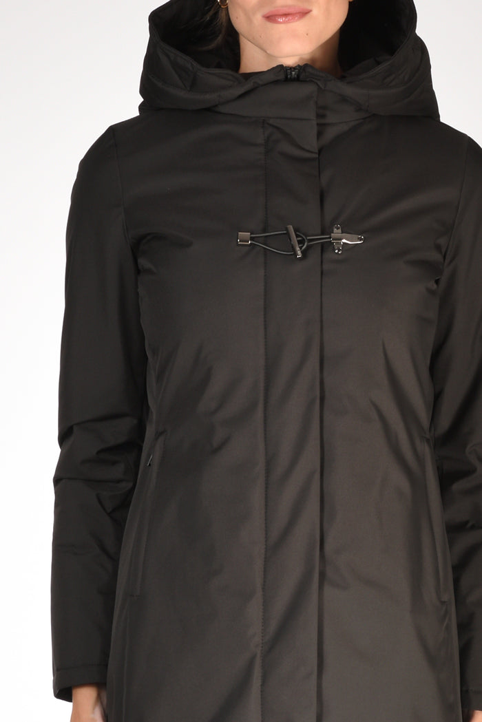 Fay Cappotto Toggle Nero Donna - 3