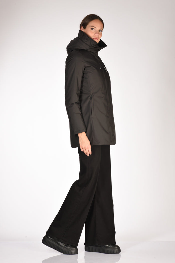 Fay Cappotto Toggle Nero Donna - 4