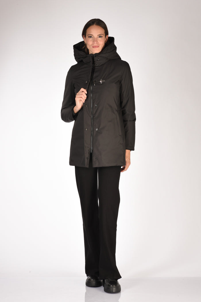 Fay Cappotto Toggle Nero Donna - 6