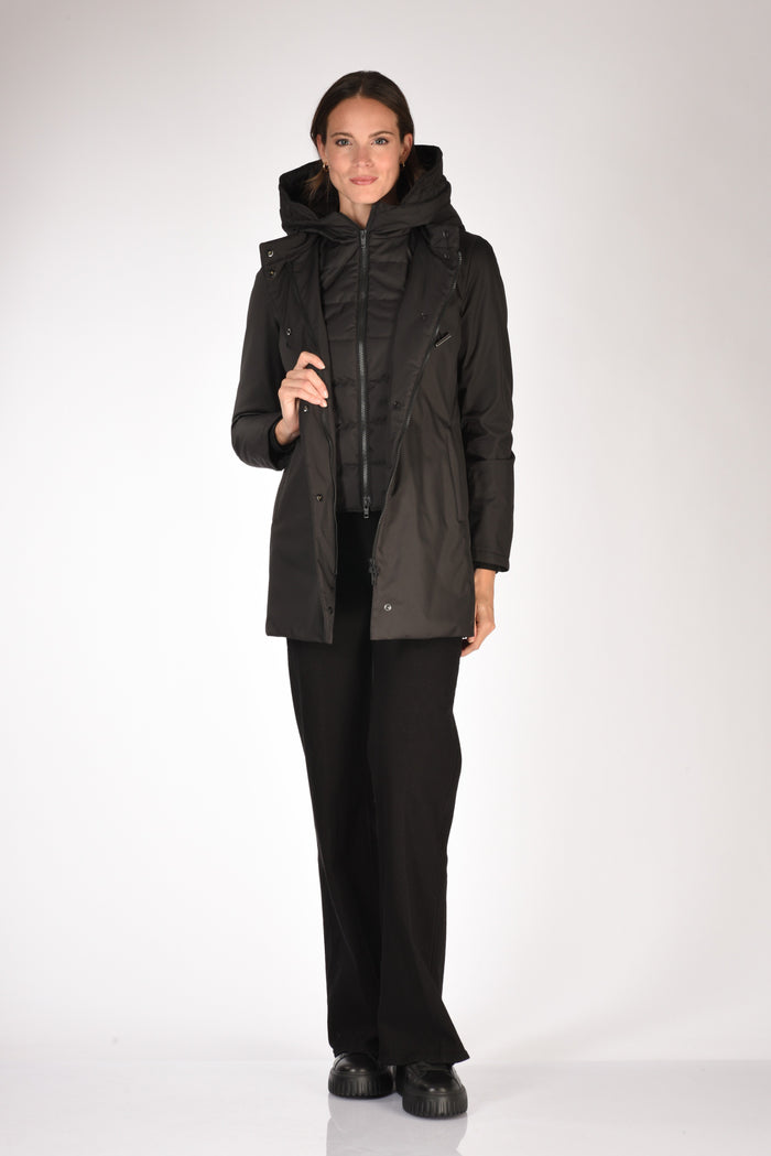 Fay Cappotto Toggle Nero Donna - 7