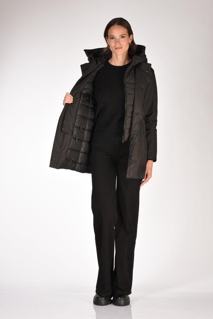 Fay Cappotto Toggle Nero Donna - 8