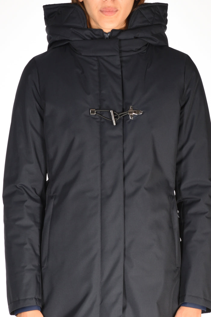 Fay Cappotto Toggle Blu Donna - 3