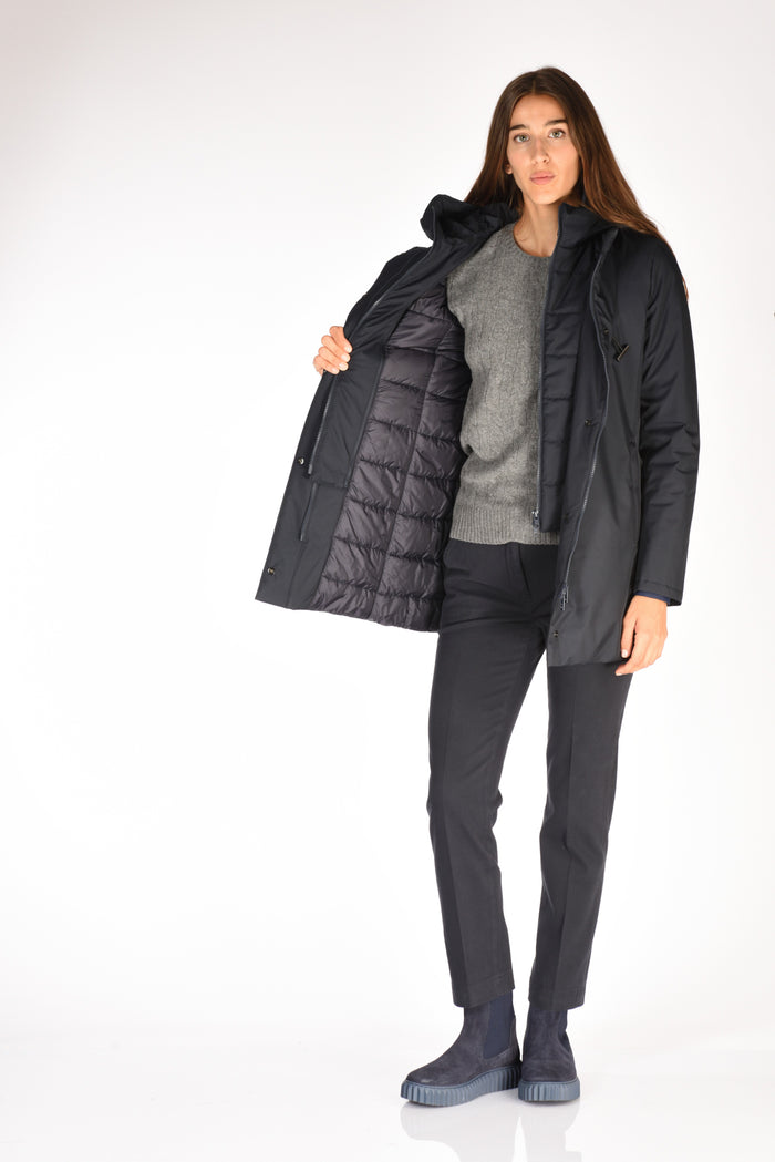 Fay Cappotto Toggle Blu Donna - 7