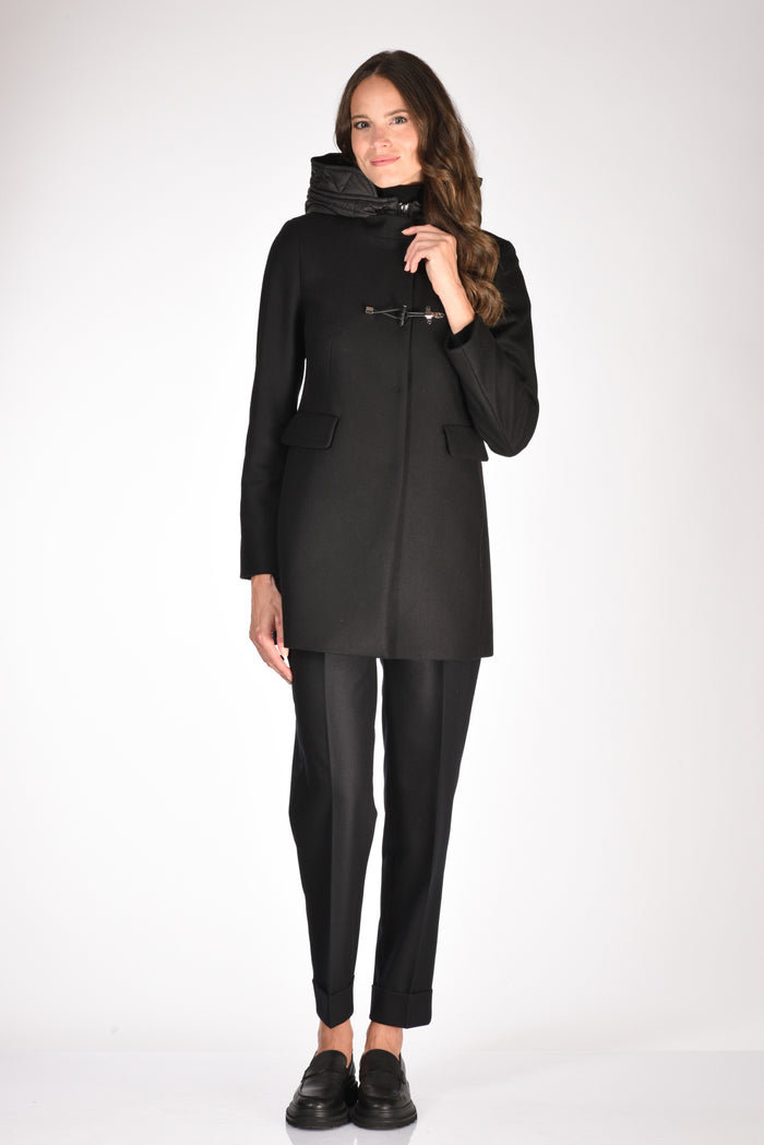 Fay Cappotto Toggle Nero Donna - 1