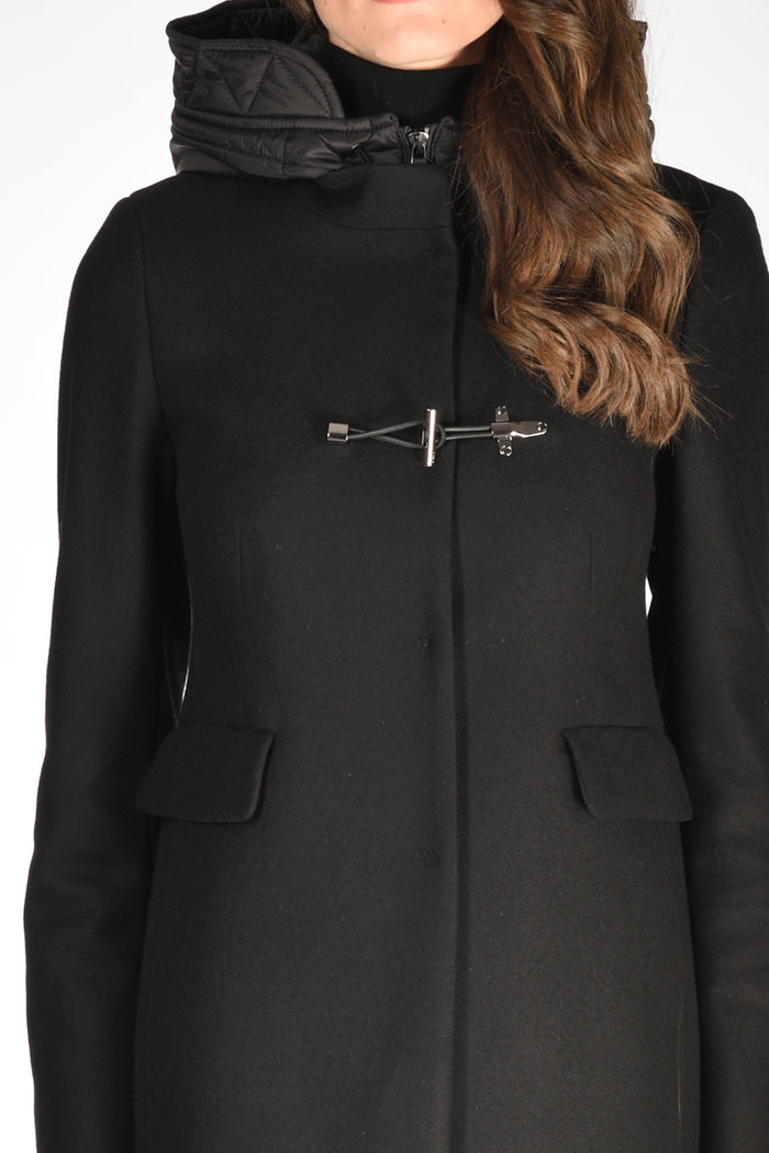 Fay Cappotto Toggle Nero Donna - 3