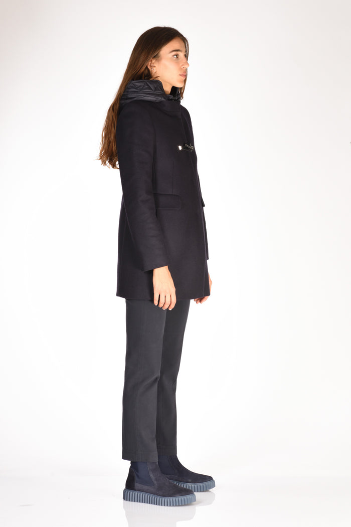 Fay Cappotto Toggle Blu Donna - 4
