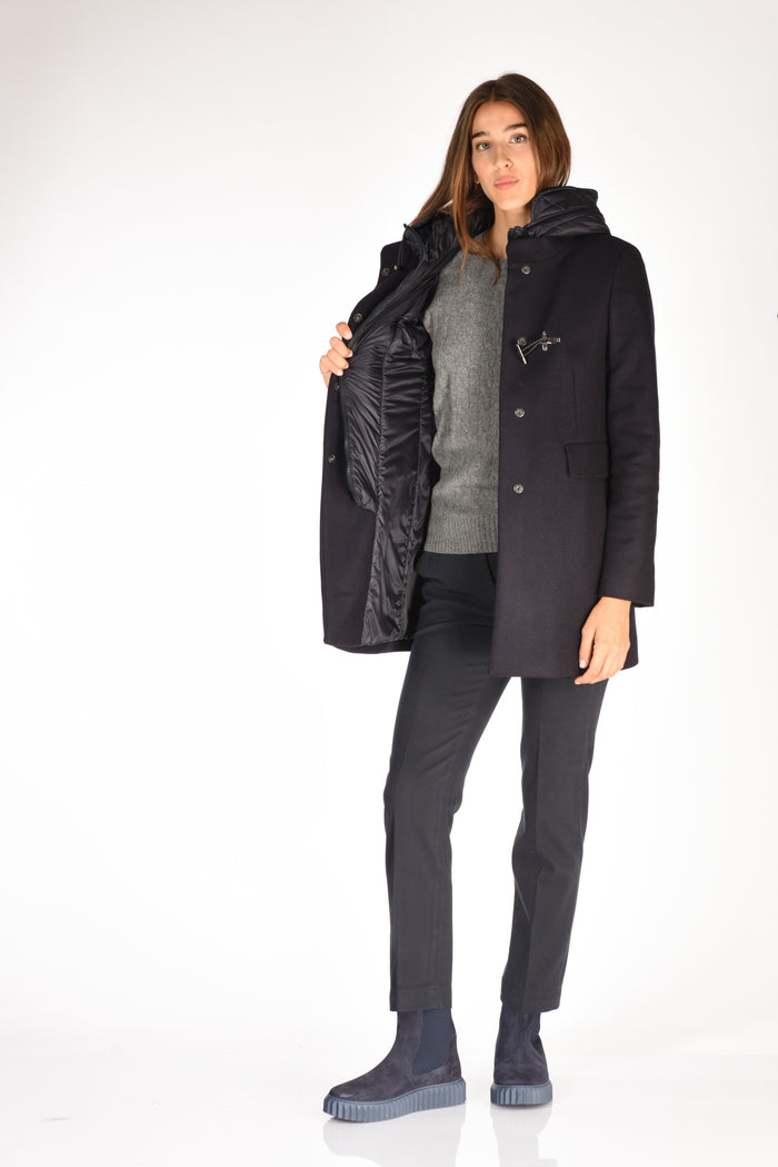 Fay Cappotto Toggle Blu Donna - 7