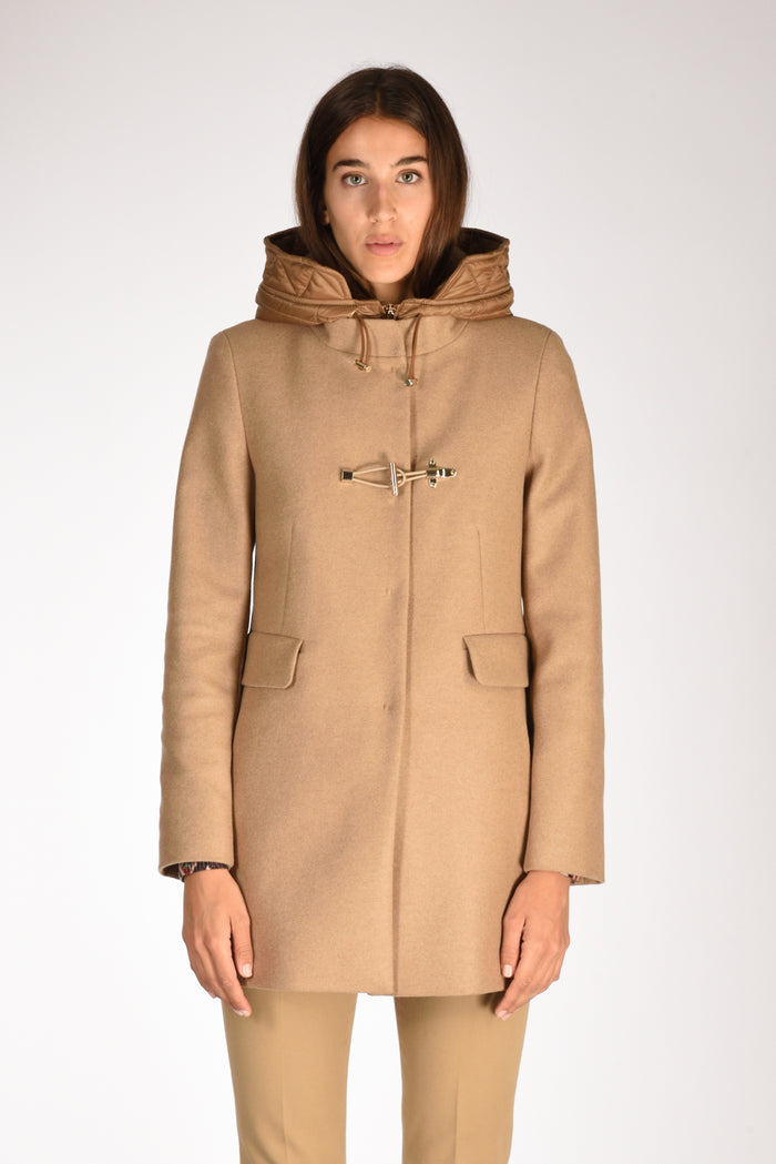 Fay Cappotto Toggle Beige Scuro Donna - 2