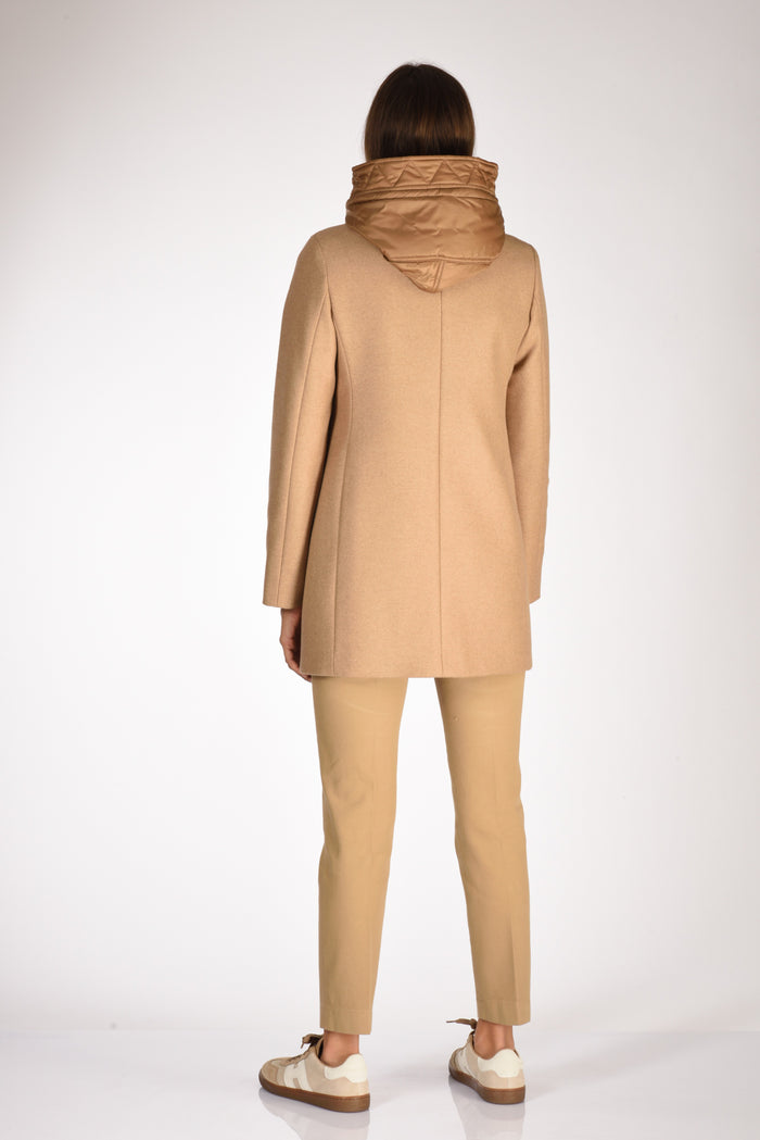 Fay Cappotto Toggle Beige Scuro Donna - 5