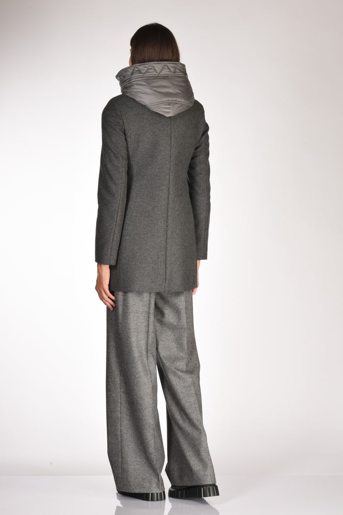 Fay Cappotto Toggle Grigio Donna - 5