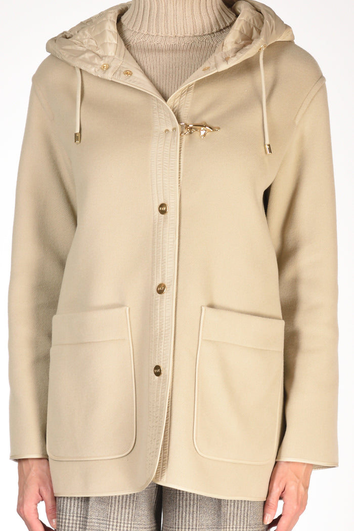 Fay Caban Gancio Beige Chiaro Donna - 3
