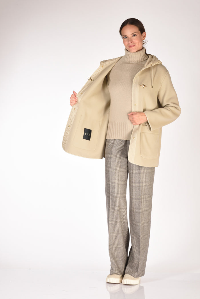 Fay Caban Gancio Beige Chiaro Donna - 6