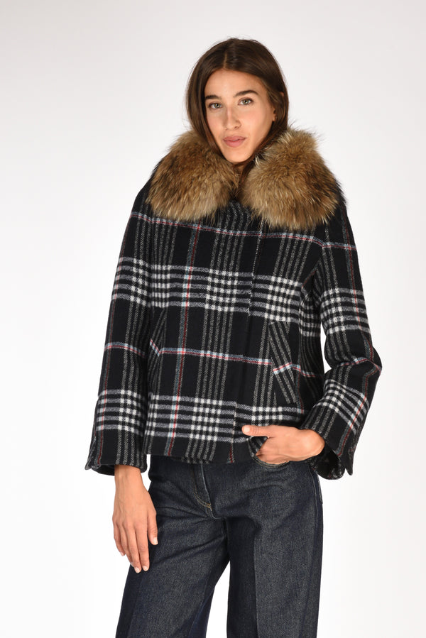 Ava Adore Iacca Ecofur Blu/bianco Donna