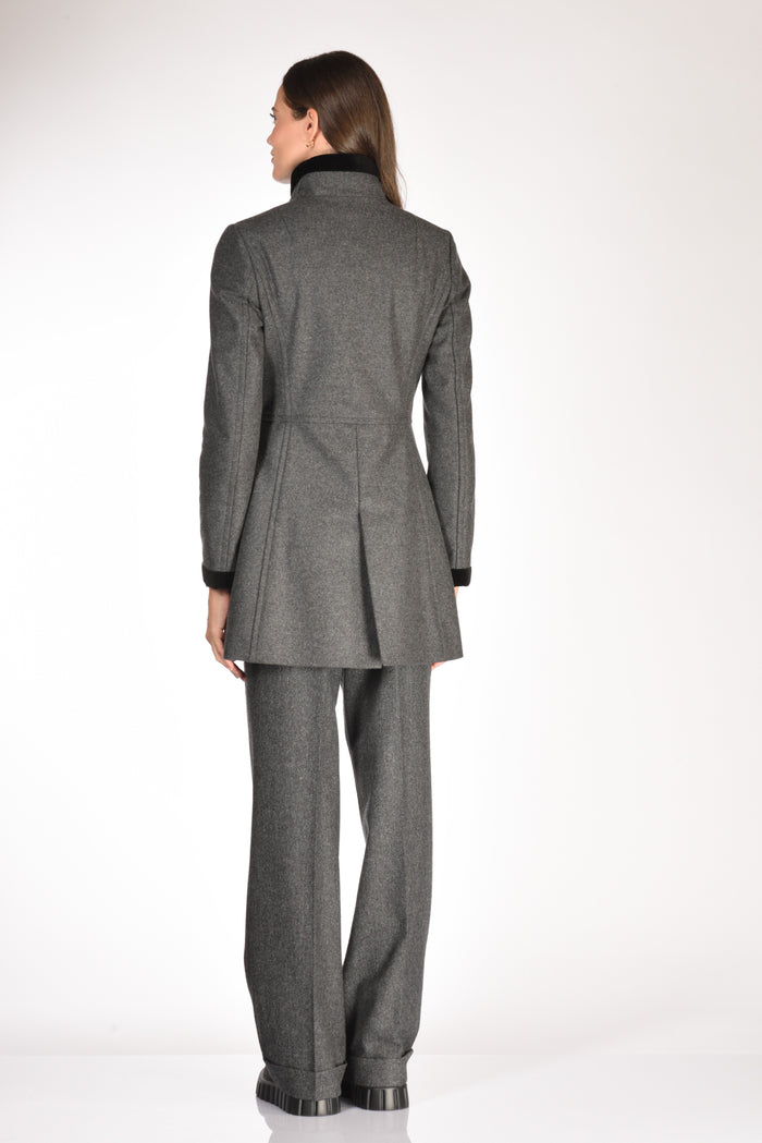 Fay Cappotto Virginia Grigio Scuro Donna - 5