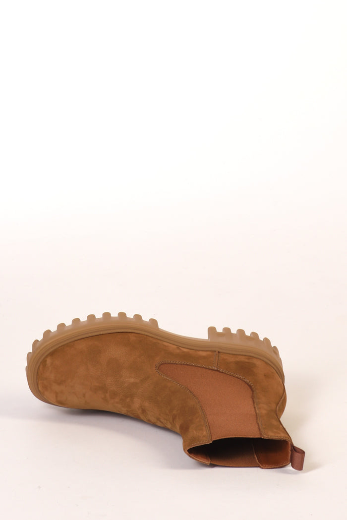 Hogan Stivale H700 Marrone Chiaro Donna - 4
