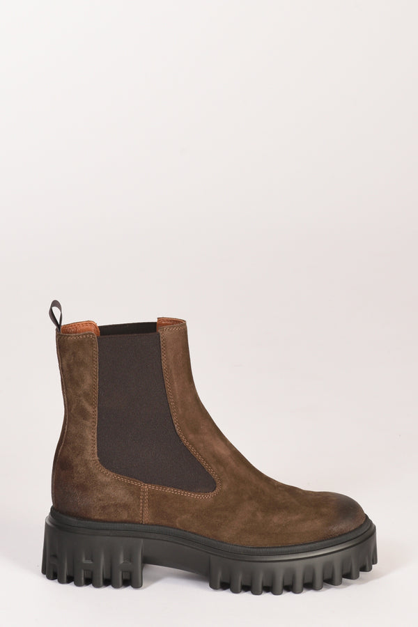 Hogan Stivale H700 Marrone Donna
