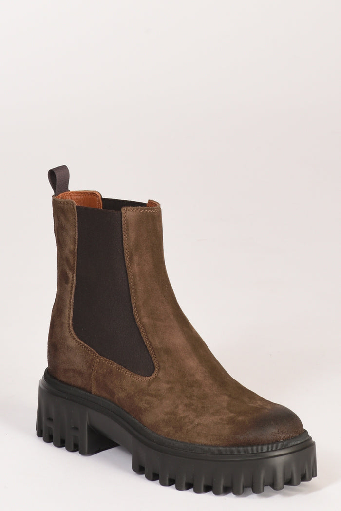 Hogan Stivale H700 Marrone Donna - 3
