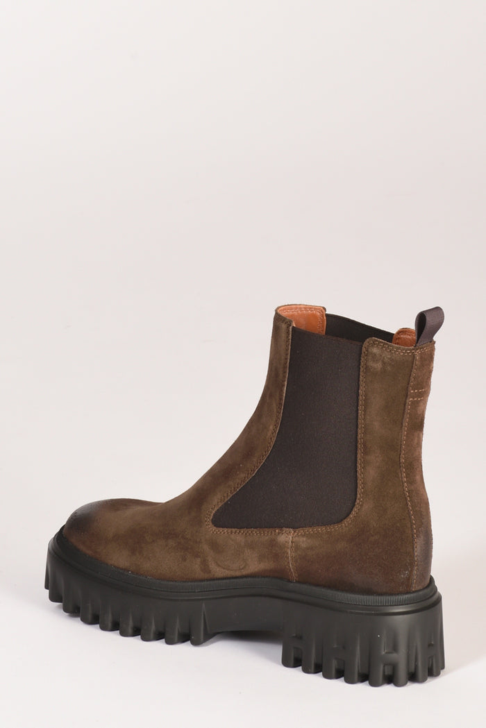 Hogan Stivale H700 Marrone Donna - 4