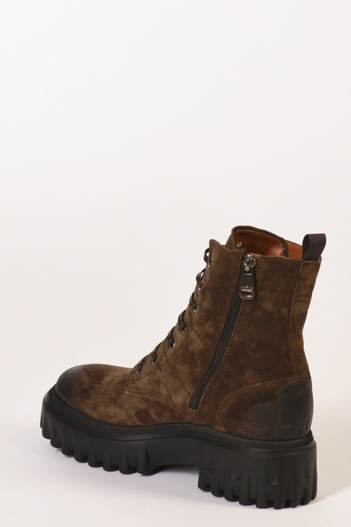 Hogan Stivale H700 Marrone Donna - 4