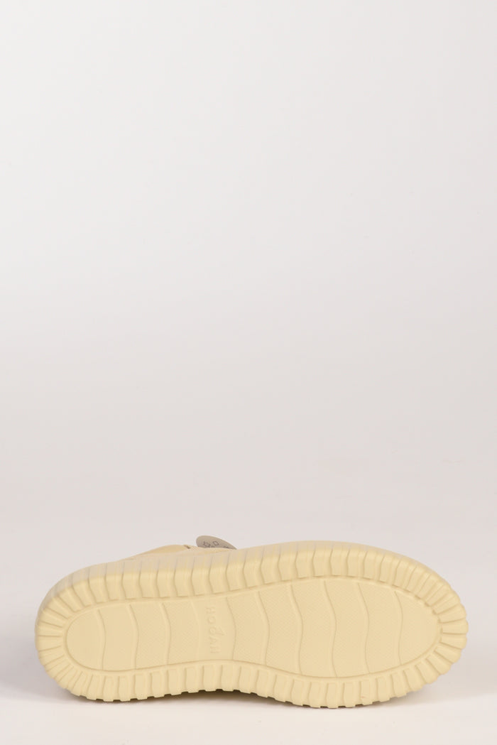 Hogan Sneakers H Stripes Beige Donna - 6