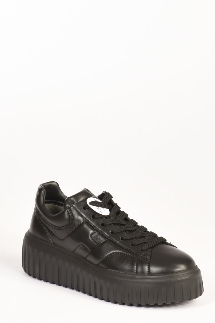 Hogan Sneakers H Stripes Nero Donna - 3