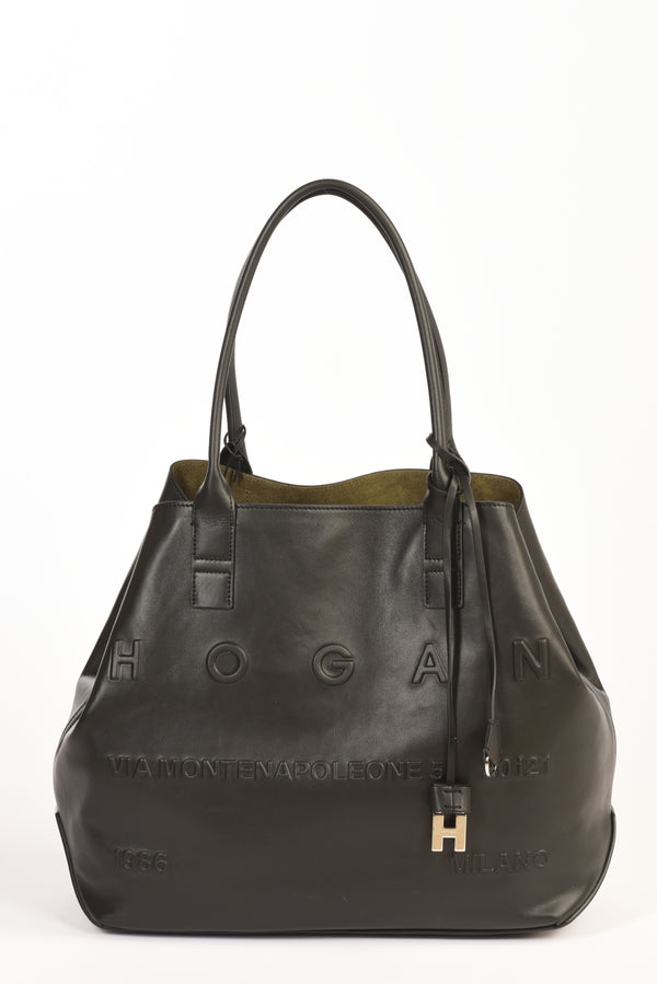 Hogan Shopping Address Nero Donna