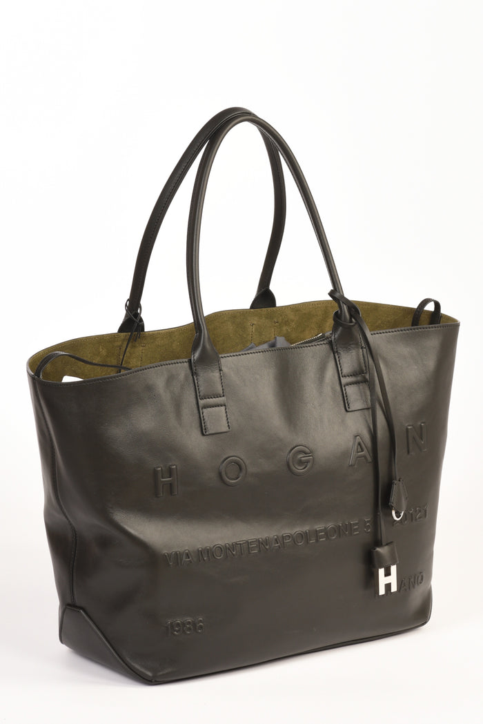 Hogan Shopping Address Nero Donna - 4