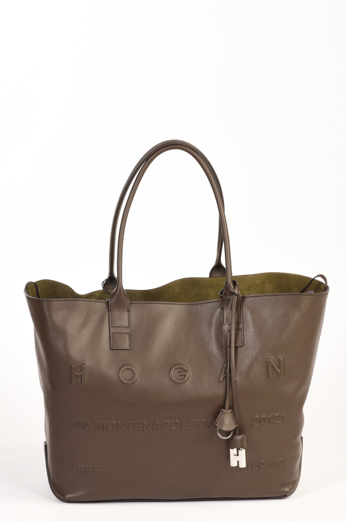 Hogan Shopping Address Marrone Donna - 3