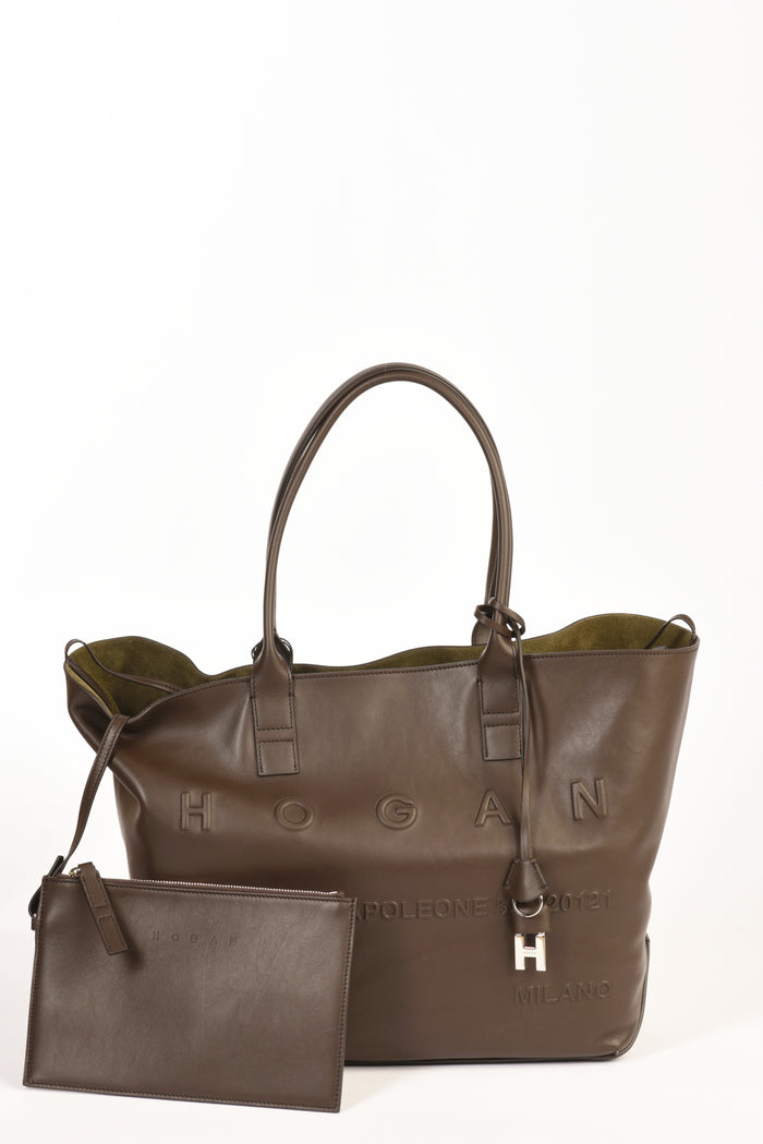 Hogan Shopping Address Marrone Donna - 4